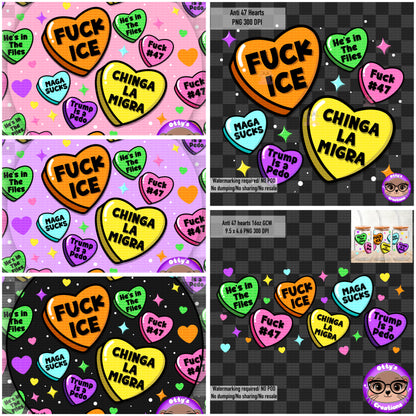 Anti 47 Candy Hearts