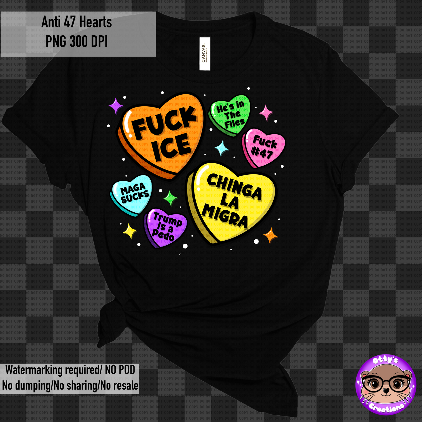 Anti 47 Candy Hearts