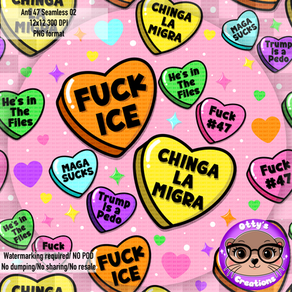 Anti 47 Candy Hearts