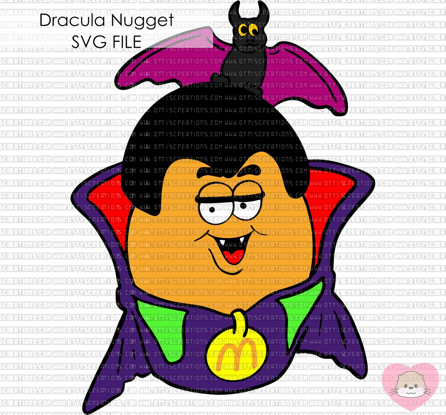 Halloween Nugget SVG (Lumiistell Collab)