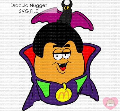 Halloween Nugget SVG (Lumiistell Collab)
