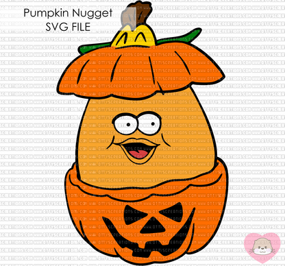 Halloween Nugget SVG (Lumiistell Collab)