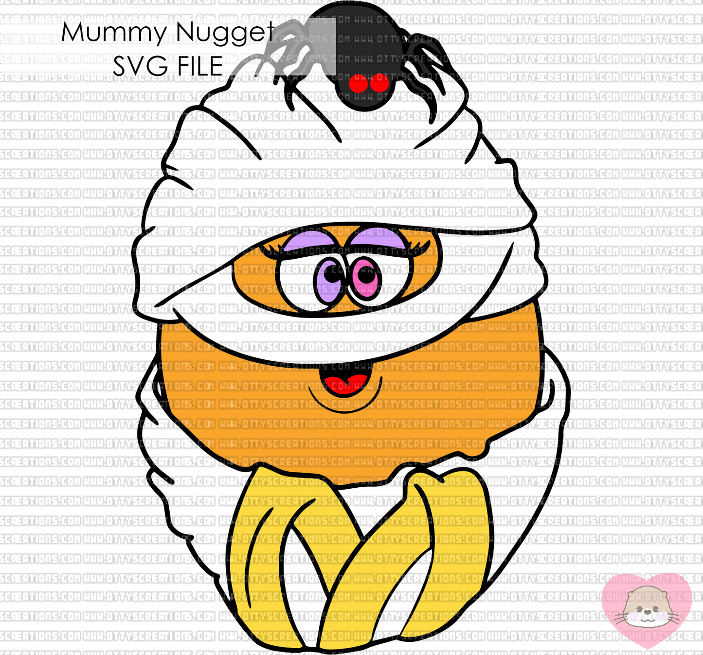 Halloween Nugget SVG (Lumiistell Collab)