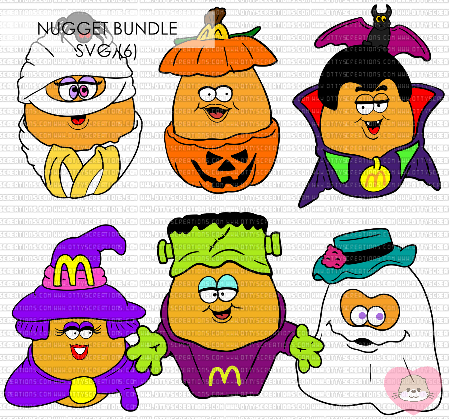 Halloween Nugget SVG (Lumiistell Collab)
