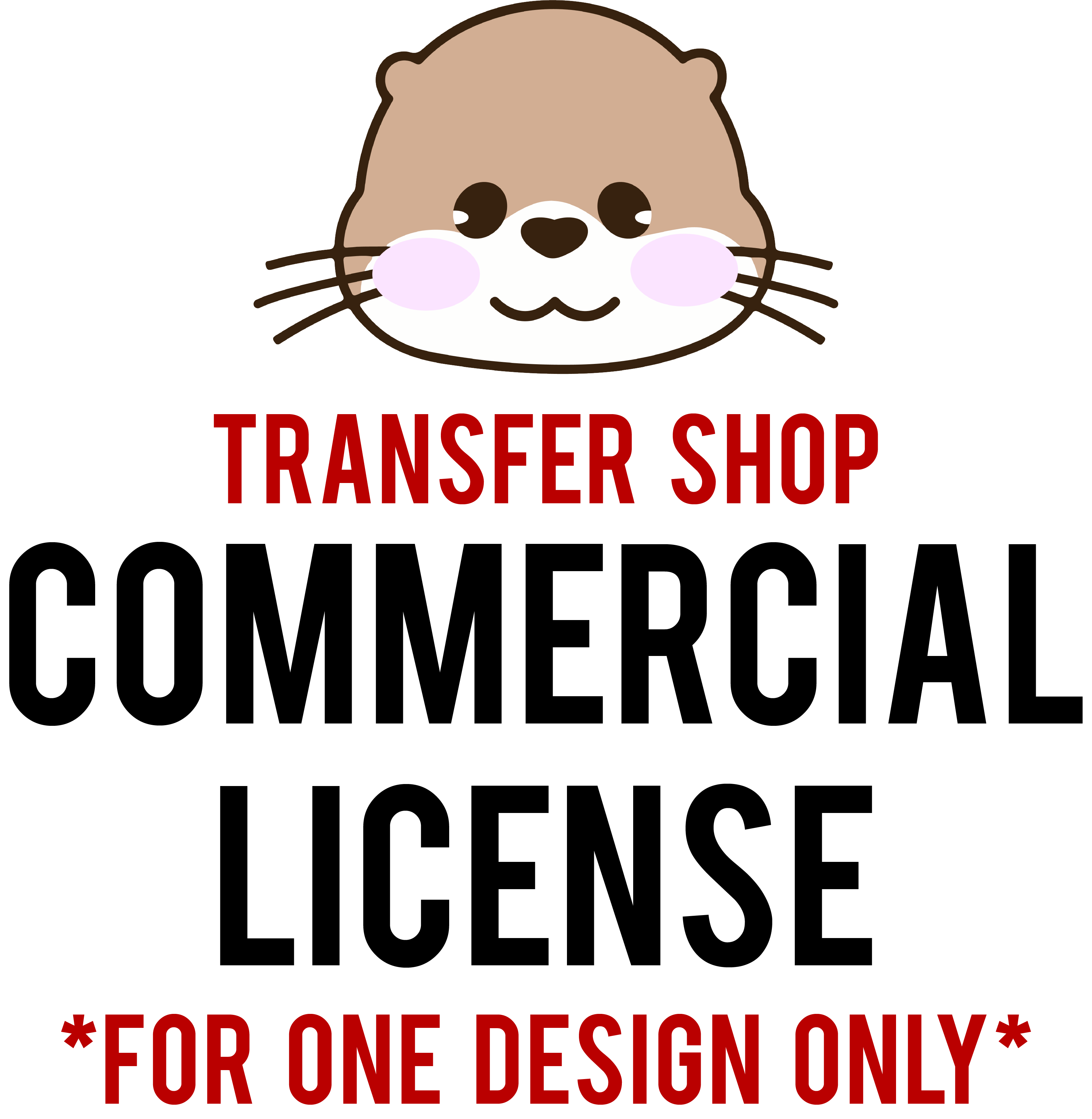 Commercial License SINGLE Design Sell As Any Transfer Otty s Creations commercial-license-single-design-sell-as-any-transfer-otty-s-creations